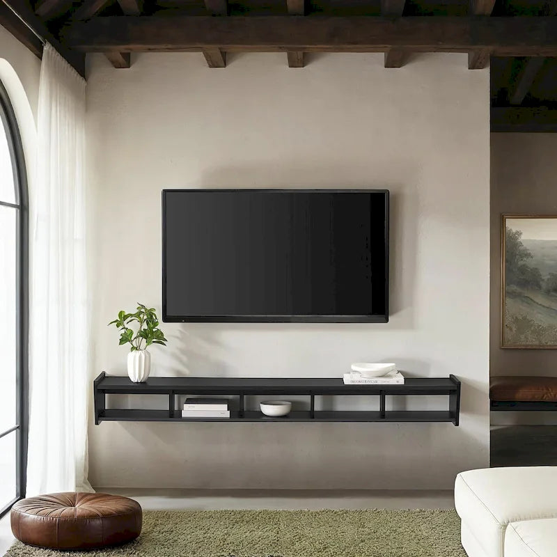 Meuble TV mural flottant