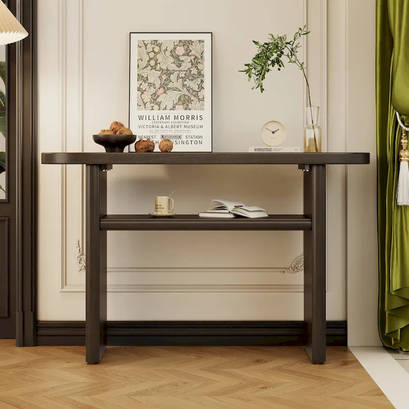 Console d'entrée élégante et minimaliste