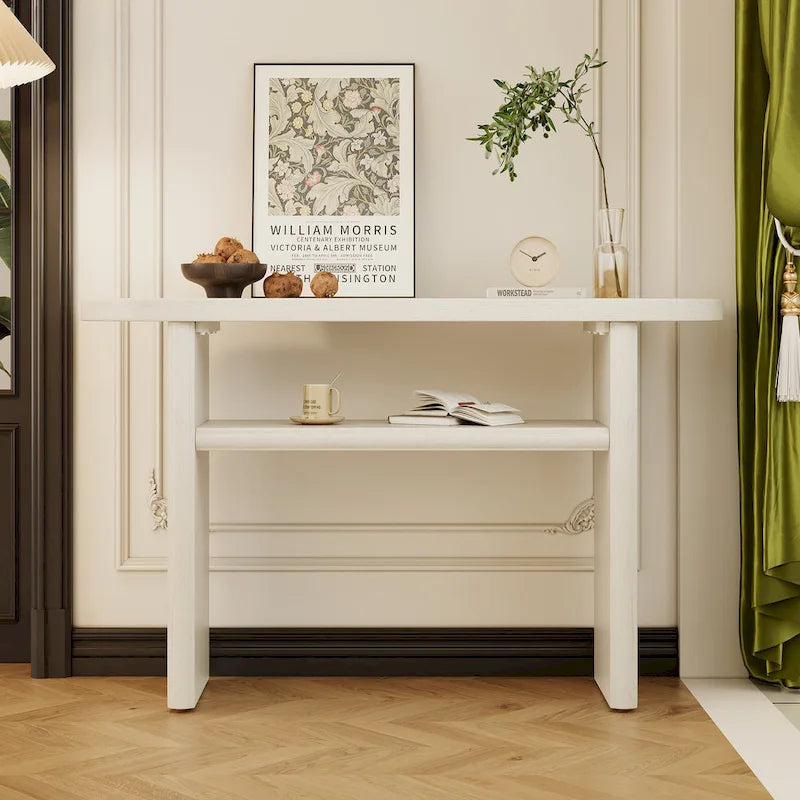 Console d'entrée élégante et minimaliste