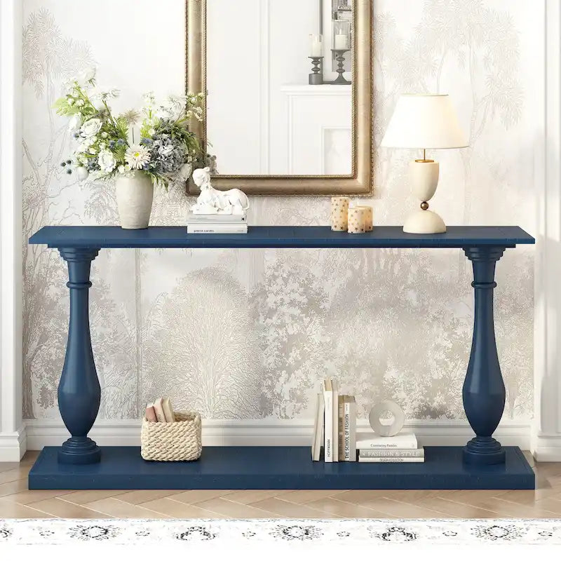 Console étroite de design Table d'entrée Table d'appoint de canapé