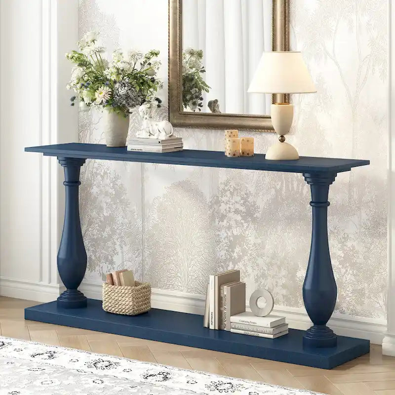 Console étroite de design Table d'entrée Table d'appoint de canapé