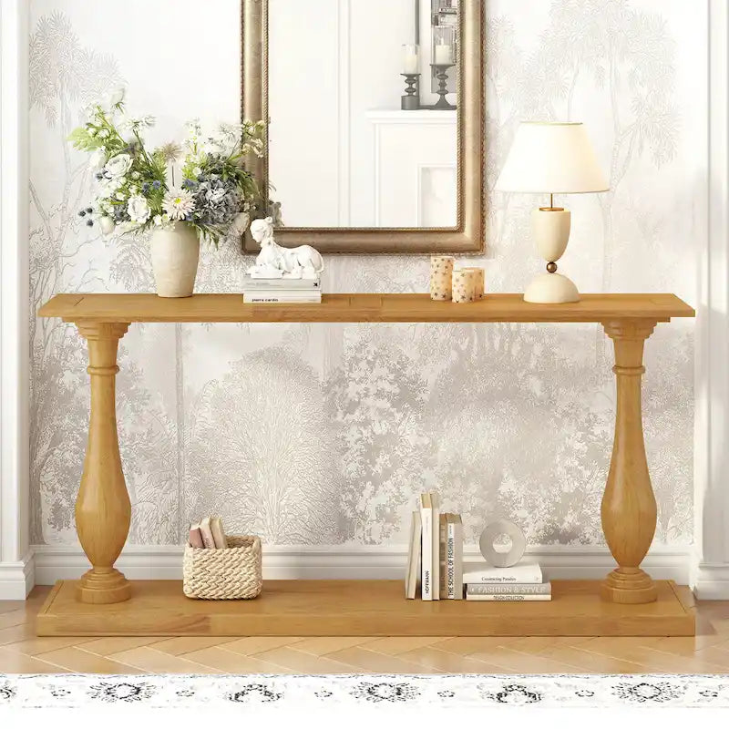 Console étroite de design Table d'entrée Table d'appoint de canapé