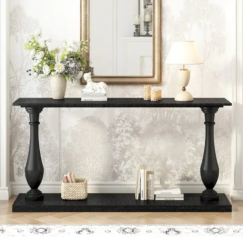 Console étroite de design Table d'entrée Table d'appoint de canapé