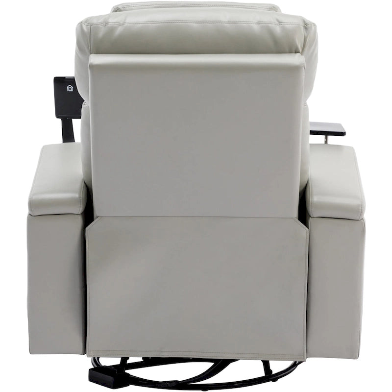 Fauteuil inclinable motorisé pivotant pour cinéma maison