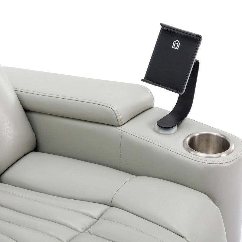 Fauteuil inclinable motorisé pivotant pour cinéma maison