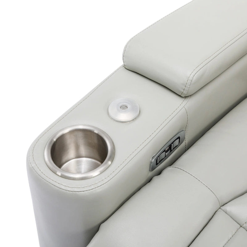 Fauteuil inclinable motorisé pivotant pour cinéma maison