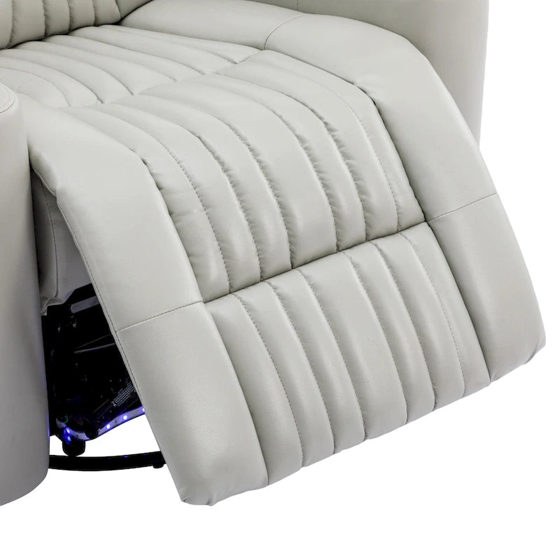 Fauteuil inclinable motorisé pivotant pour cinéma maison
