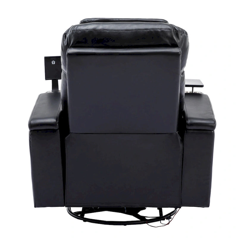Fauteuil inclinable motorisé pivotant pour cinéma maison