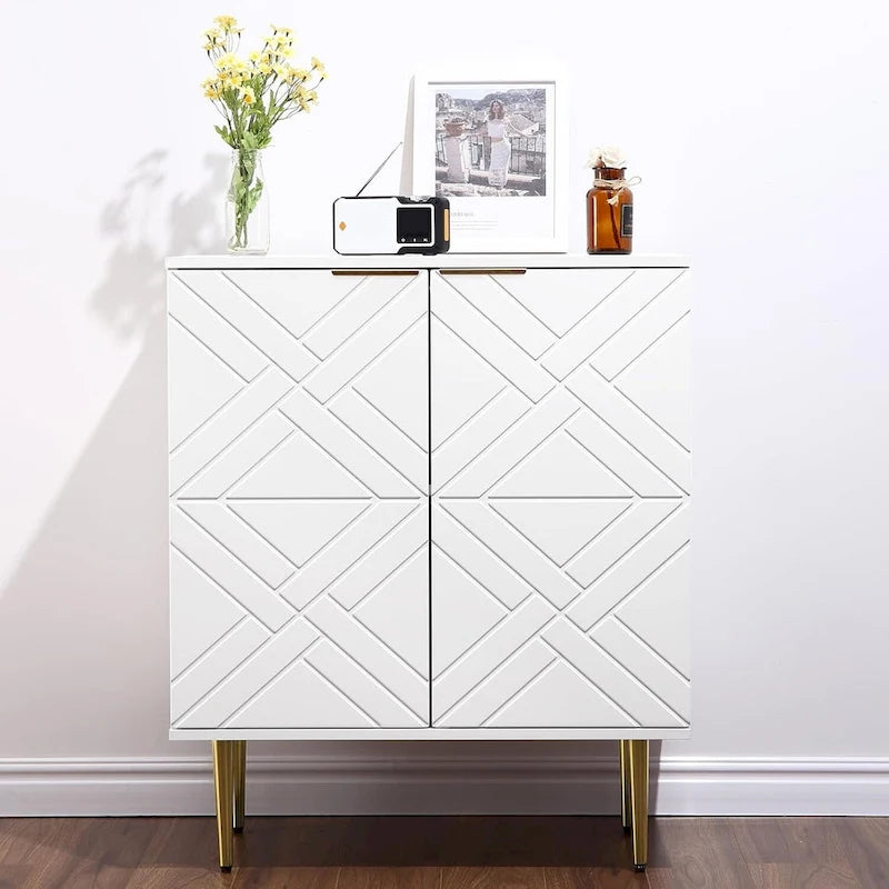 Bahut de rangement, meuble d'appoint, buffet