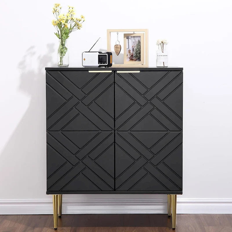Bahut de rangement, meuble d'appoint, buffet