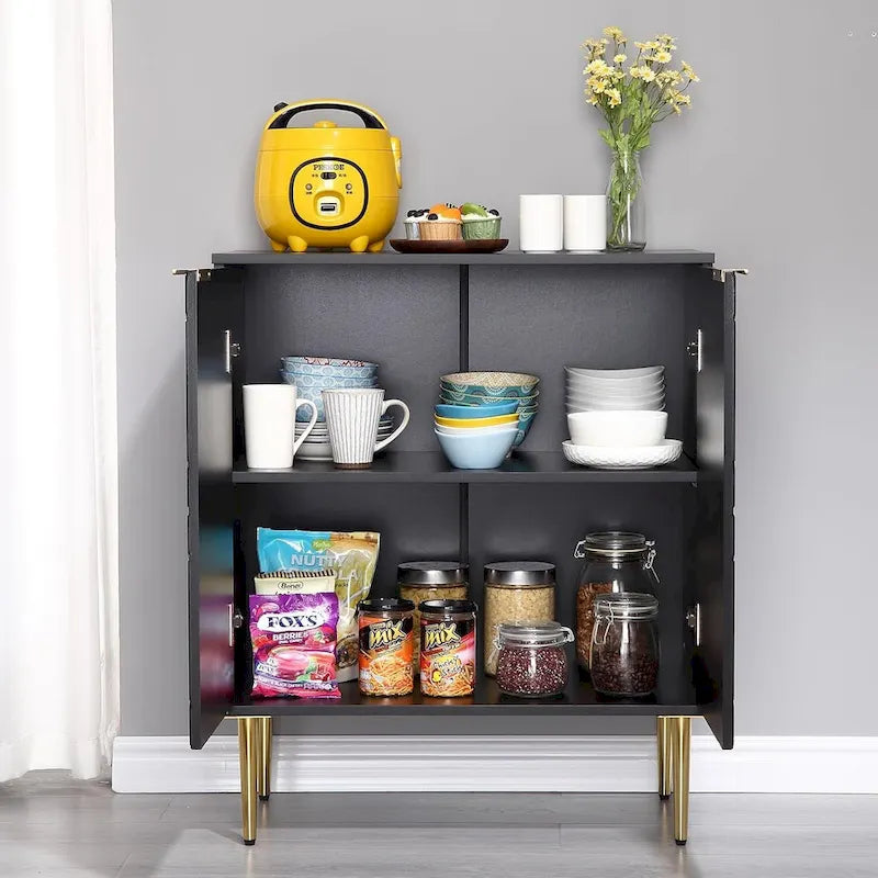 Bahut de rangement, meuble d'appoint, buffet