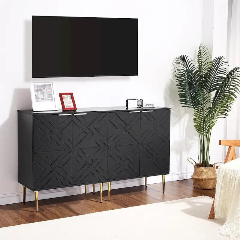 Bahut de rangement, meuble d'appoint, buffet