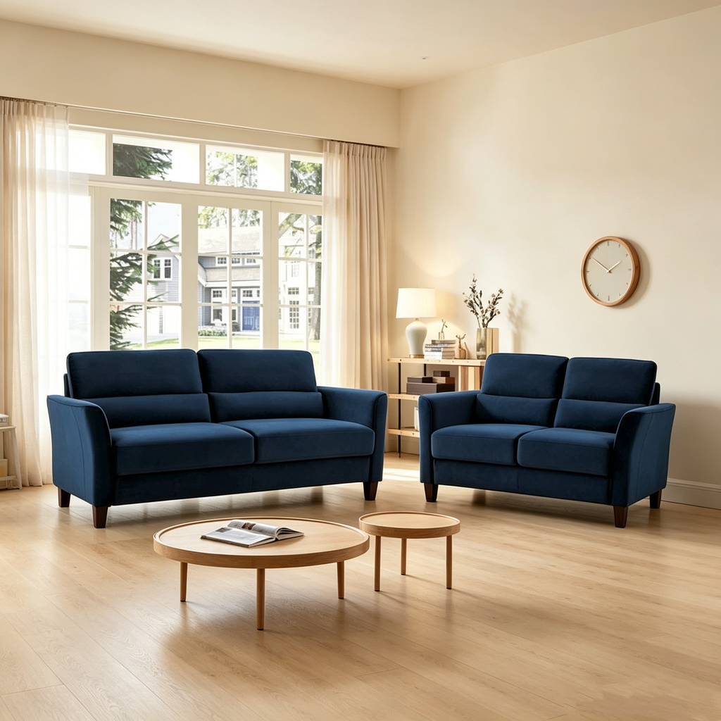 Fauteuil rembourré de salon