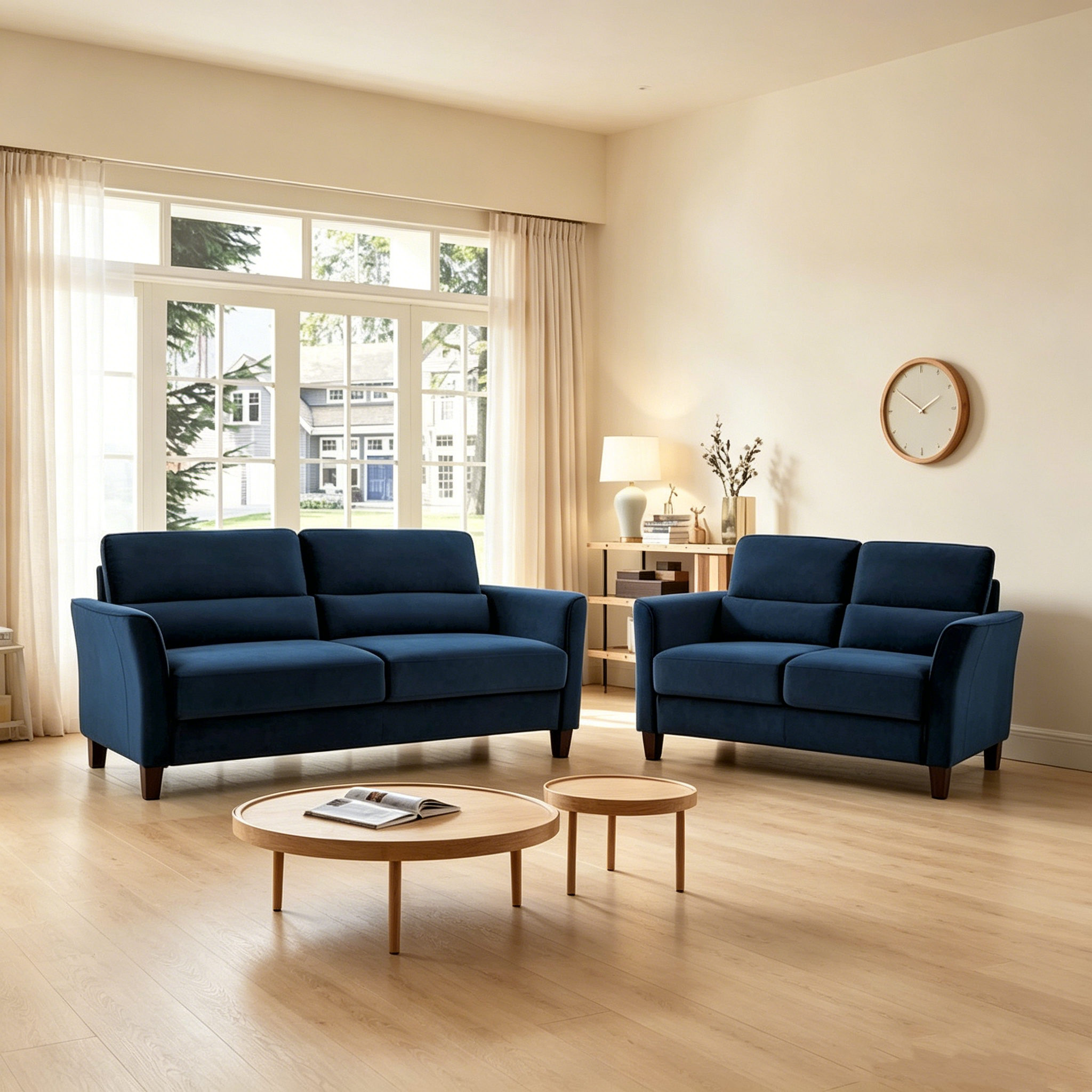 Fauteuil rembourré de salon