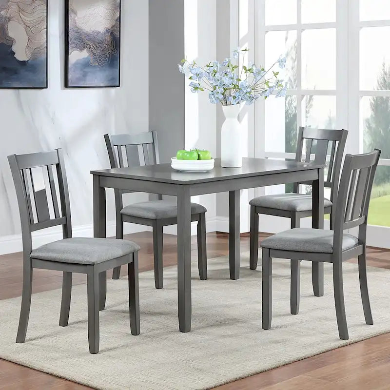 Chaises de salle à manger avec assise rembourrée