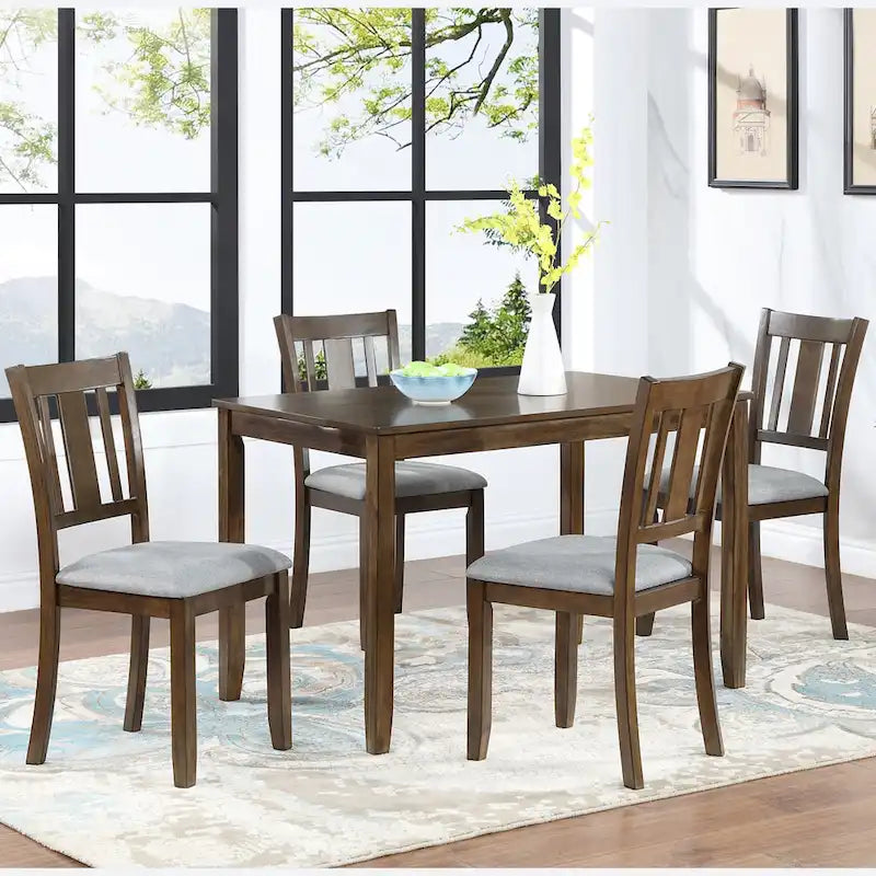 Chaises de salle à manger avec assise rembourrée