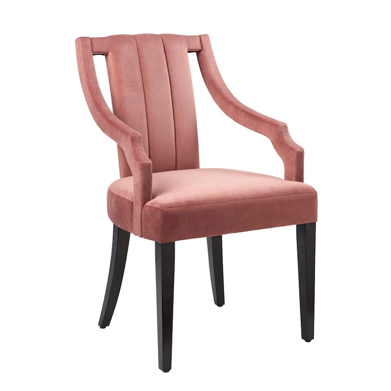 Chaises de salle à manger en velours - Deux chaises par ensemble