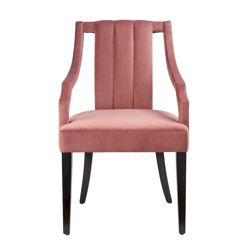 Chaises de salle à manger en velours - Deux chaises par ensemble