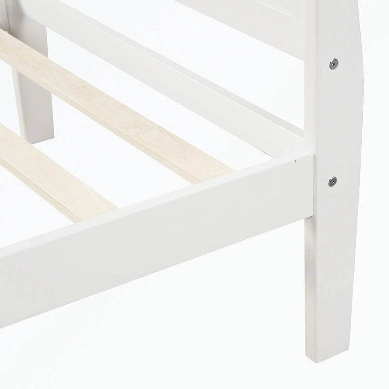 Tête/Pied de lit en bois pour plateforme de lit