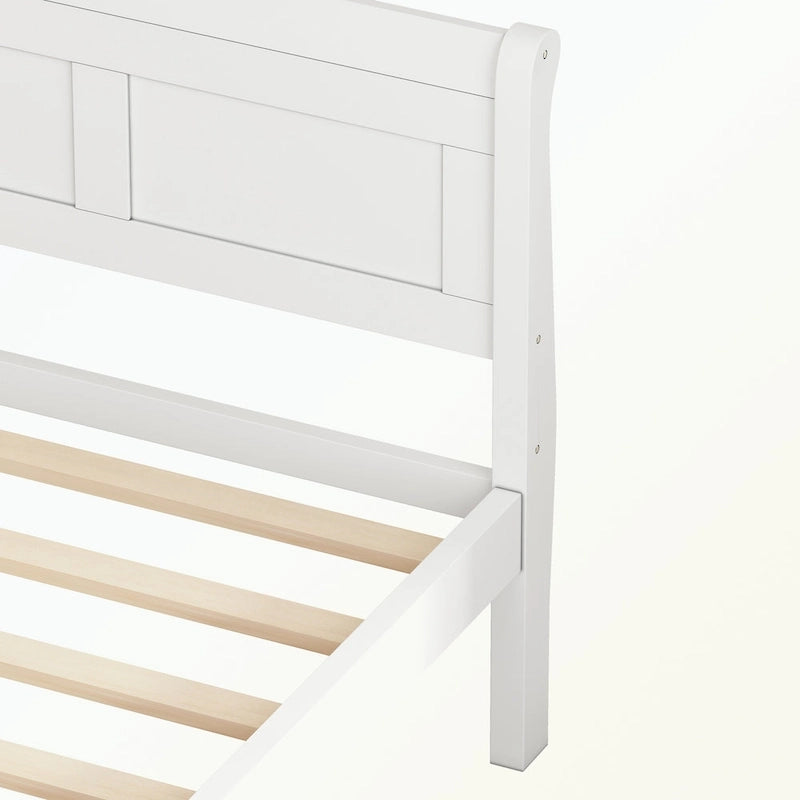 Tête/Pied de lit en bois pour plateforme de lit