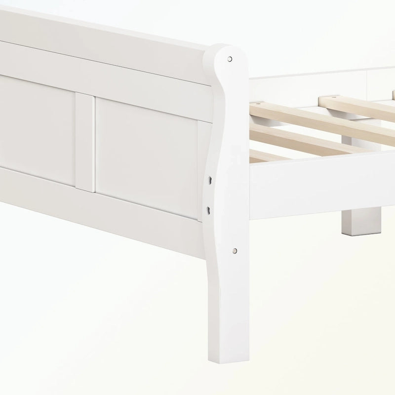 Tête/Pied de lit en bois pour plateforme de lit