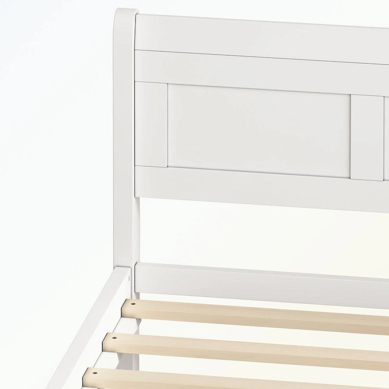 Tête/Pied de lit en bois pour plateforme de lit