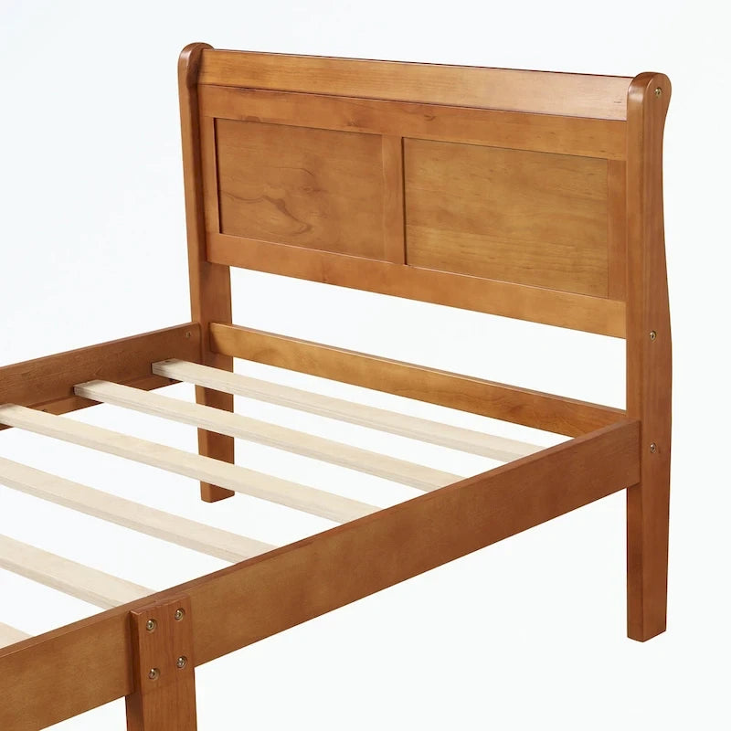 Tête/Pied de lit en bois pour plateforme de lit