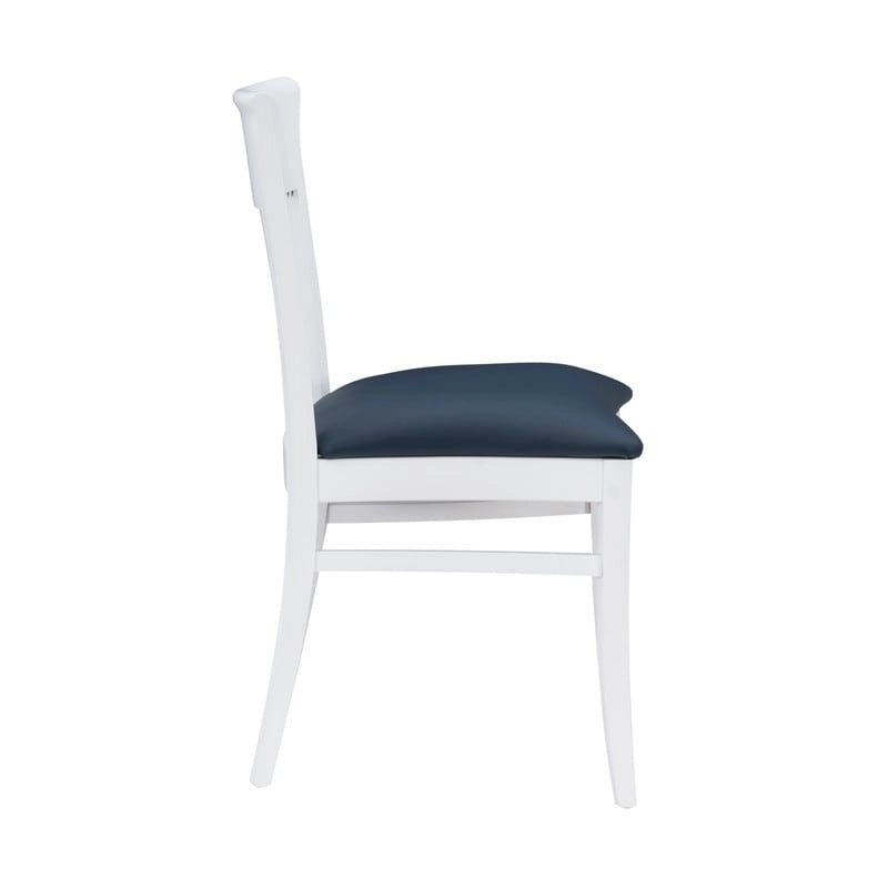 Chaise de salle à manger à dossier souple