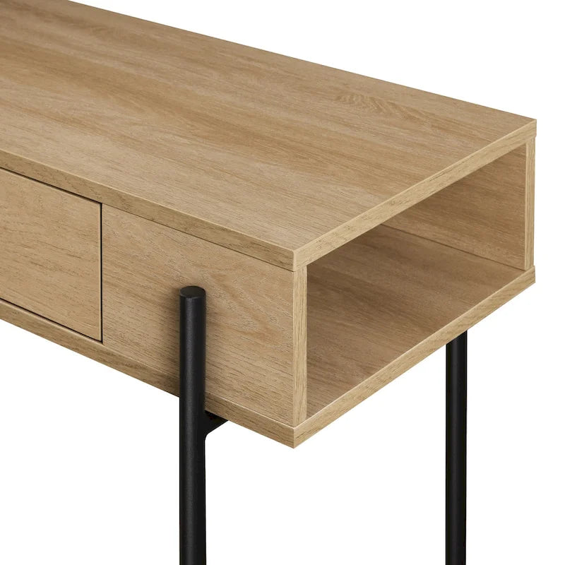 Console moderne à un tiroir