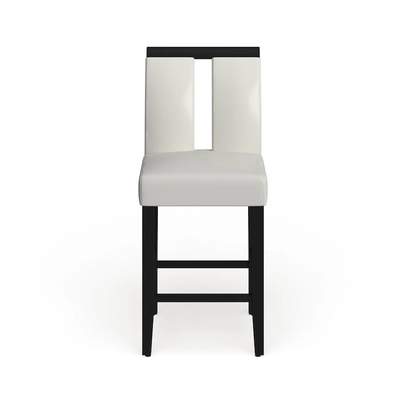 Tabourets de bar modernes rembourrés (lot de 2)