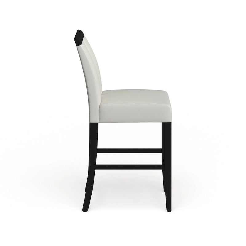 Tabourets de bar modernes rembourrés (lot de 2)