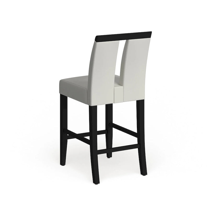 Tabourets de bar modernes rembourrés (lot de 2)