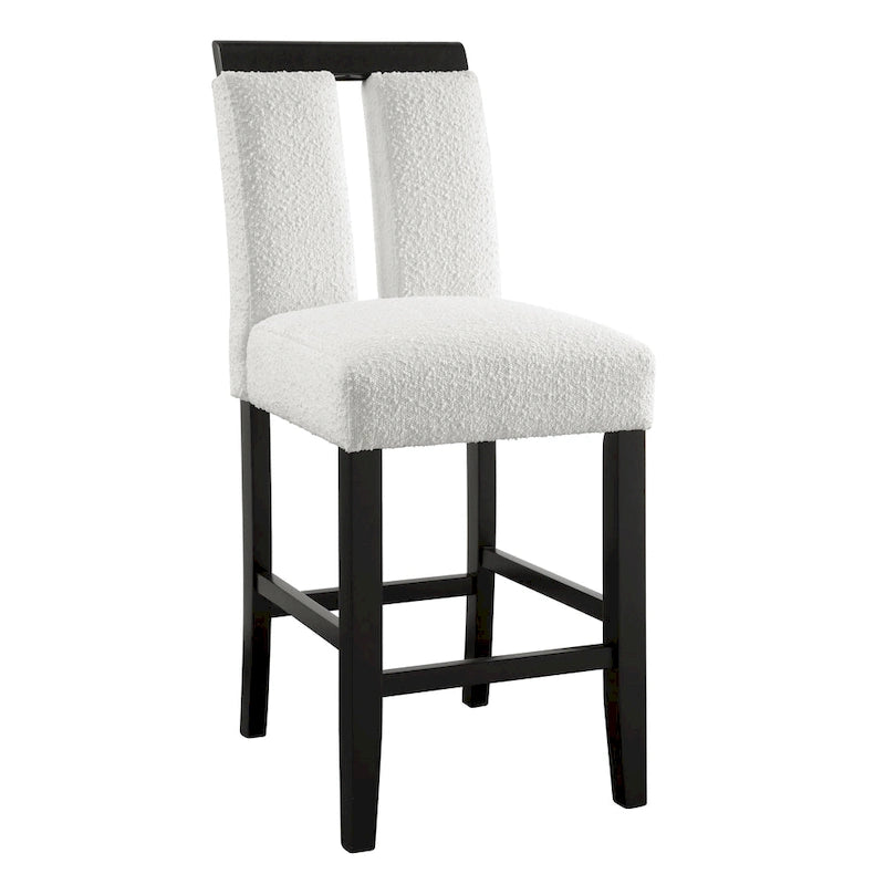 Tabourets de bar modernes rembourrés (lot de 2)