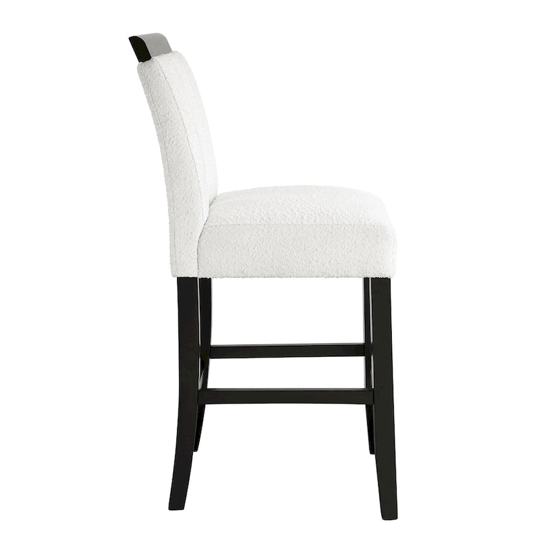 Tabourets de bar modernes rembourrés (lot de 2)