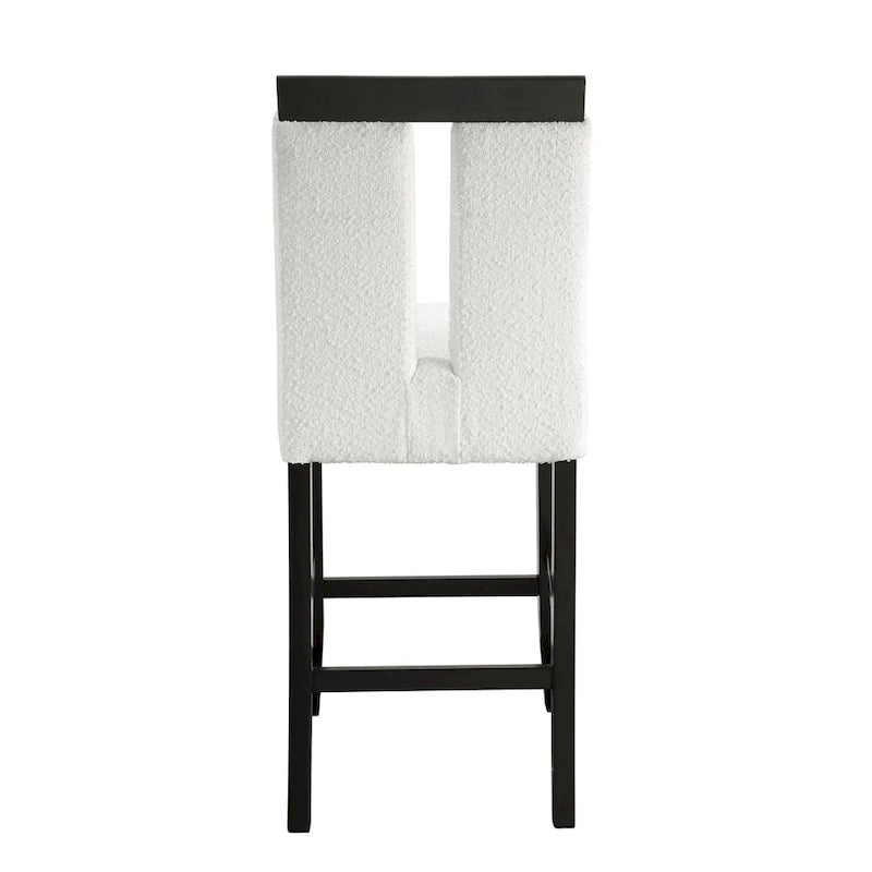 Tabourets de bar modernes rembourrés (lot de 2)
