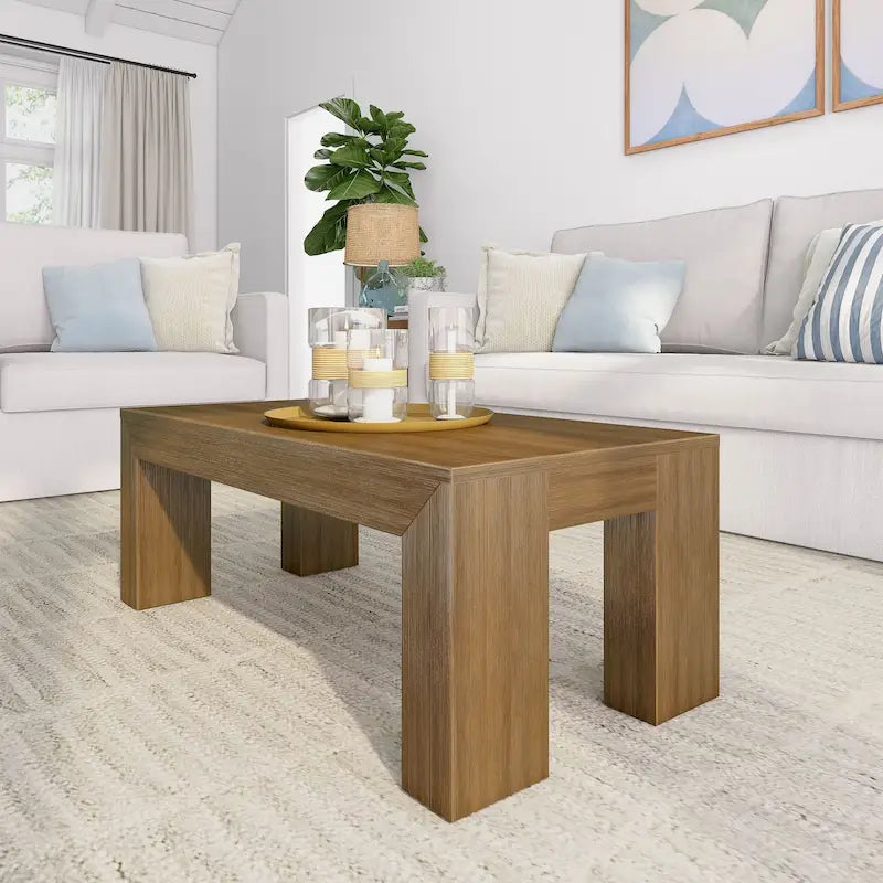 Table basse rectangulaire moderne