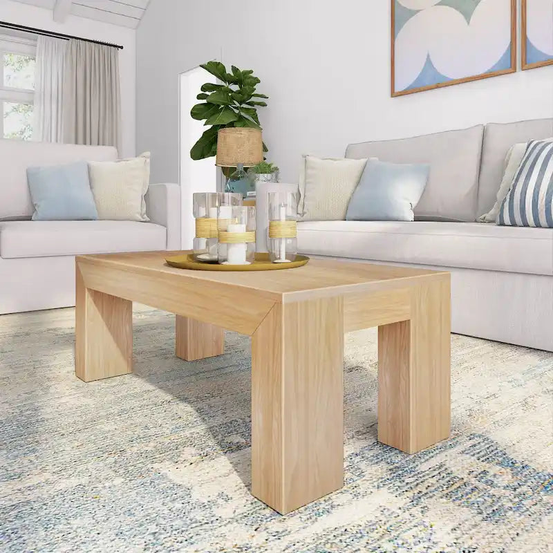 Table basse rectangulaire moderne