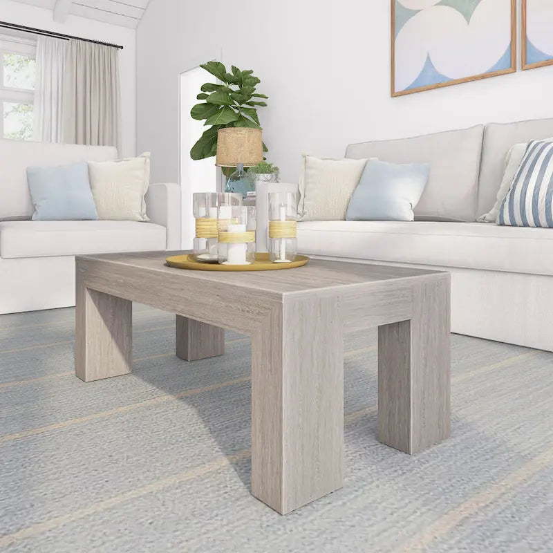 Table basse rectangulaire moderne
