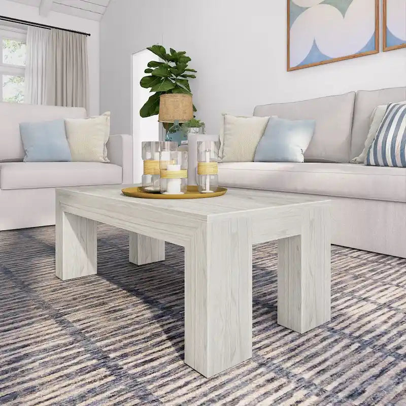 Table basse rectangulaire moderne