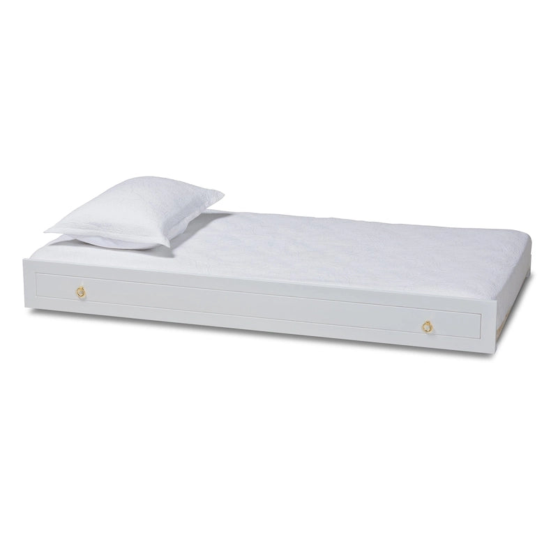 Lit gigogne de ferme classique traditionnel, taille double (gigogne seulement)