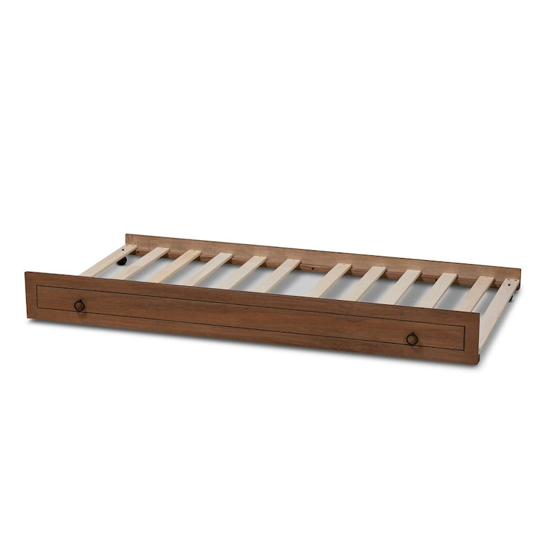 Lit gigogne de ferme classique traditionnel, taille double (gigogne seulement)
