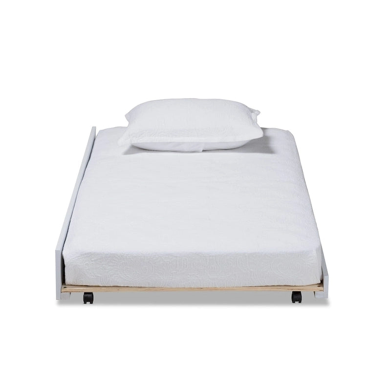 Lit gigogne de ferme classique traditionnel, taille double (gigogne seulement)