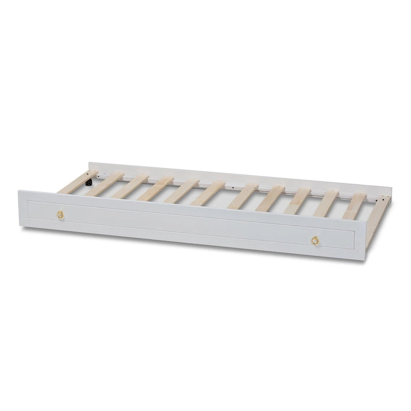 Lit gigogne de ferme classique traditionnel, taille double (gigogne seulement)