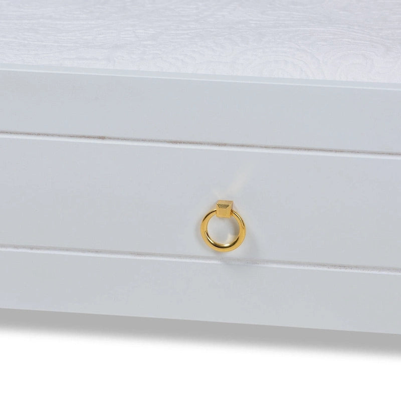 Lit gigogne de ferme classique traditionnel, taille double (gigogne seulement)