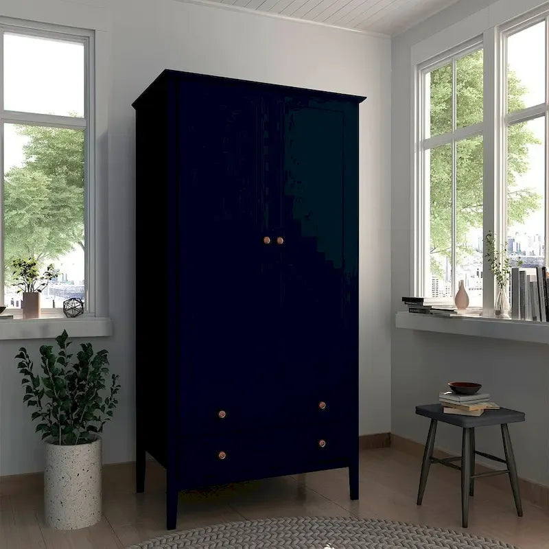 Armoire complète (incluant penderie et double tiroirs)