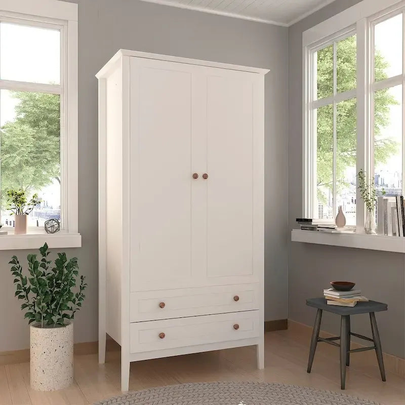 Armoire complète (incluant penderie et double tiroirs)