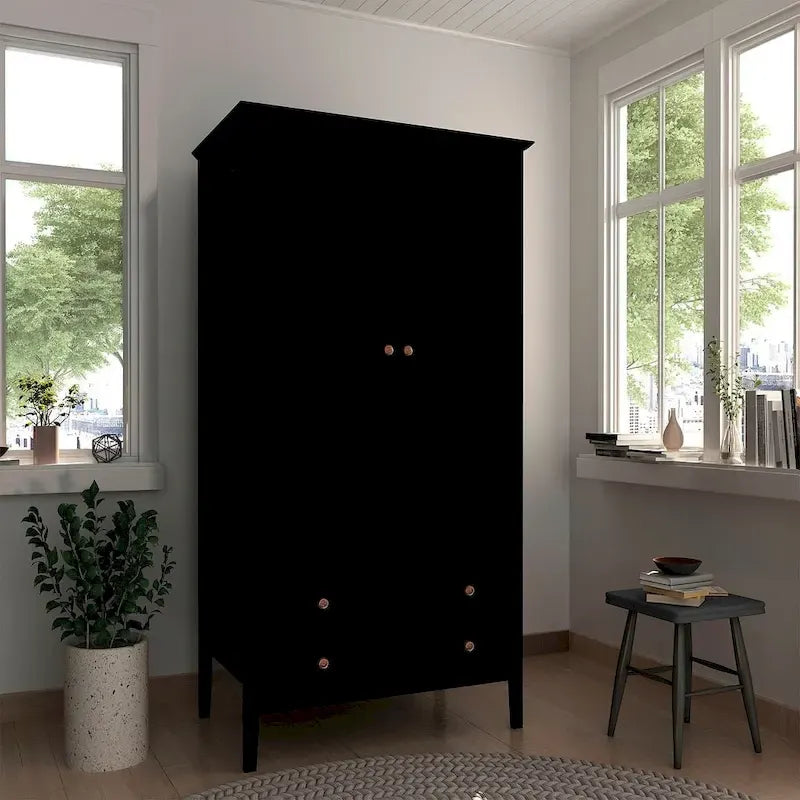 Armoire complète (incluant penderie et double tiroirs)