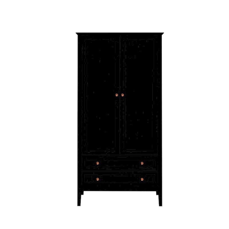 Armoire complète (incluant penderie et double tiroirs)