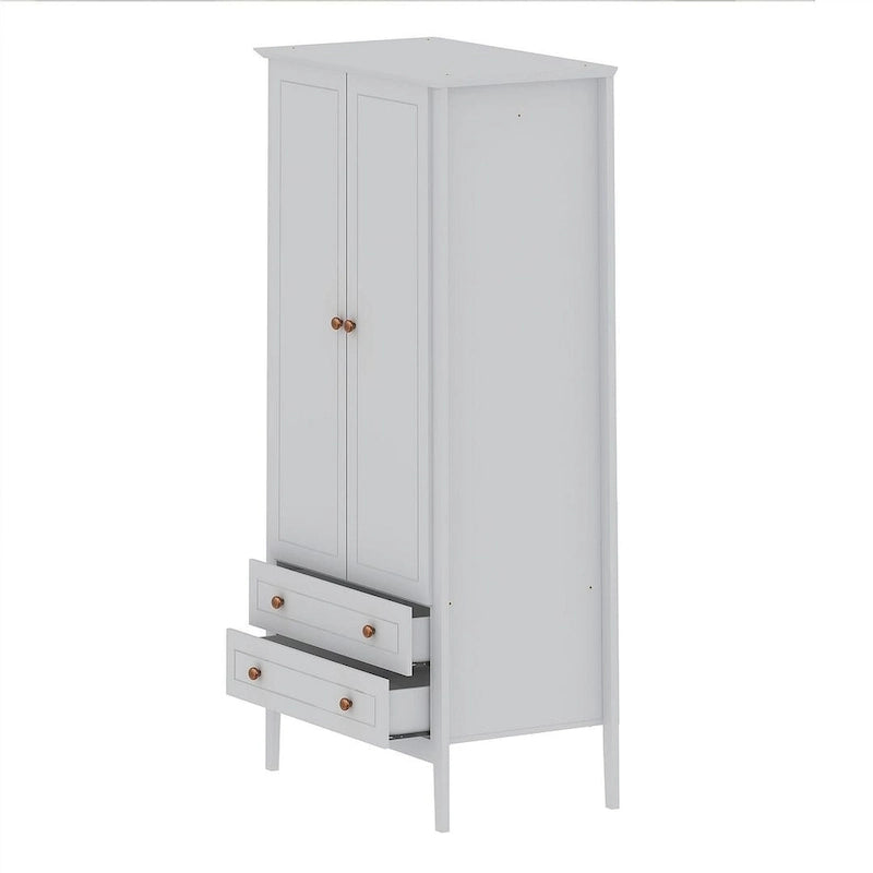 Armoire complète (incluant penderie et double tiroirs)