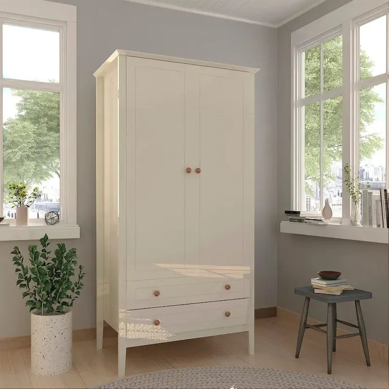 Armoire complète (incluant penderie et double tiroirs)